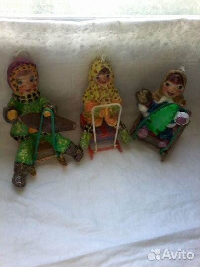 Ватные личные игрушки