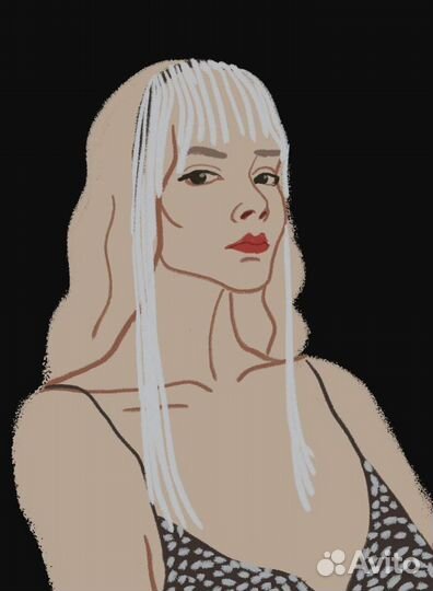 Иллюстрации, кастом одежды и портреты