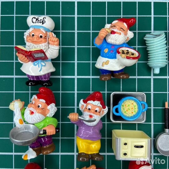 Киндер серия Гномы на кухне (кухонные)
