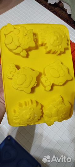 Силиконовые формы для выпечки, воска, гипса и мыла