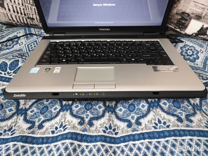 Ноутбук toshiba l300 intel