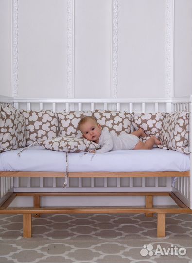 Бортики в детскую кроватку
