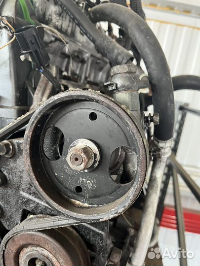 Насос гур mitsubishi 4g63