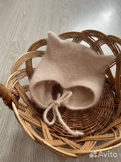 Шапка из пуха норки