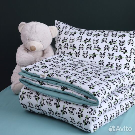 Трикотажное постельное белье для детей