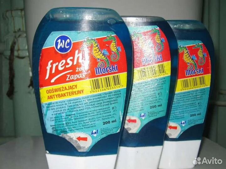 Гель для очистки сантехники(Польша)