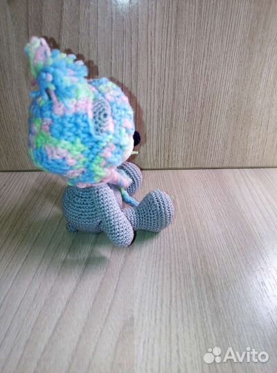 Вязаная игрушка крючком Мишка Тедди