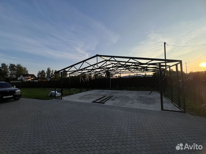 Каркас ангара