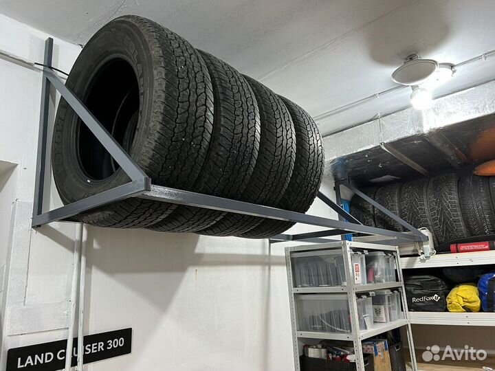 Стеллаж металлический для хранения шин