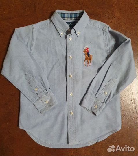 Рубашка Polo Ralph Lauren на мальчика 110см