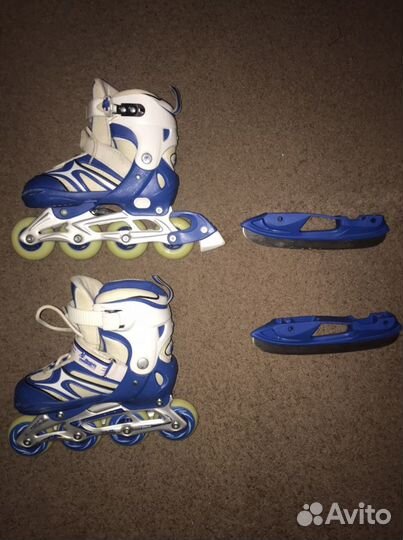 Роликовые коньки 3 в 1