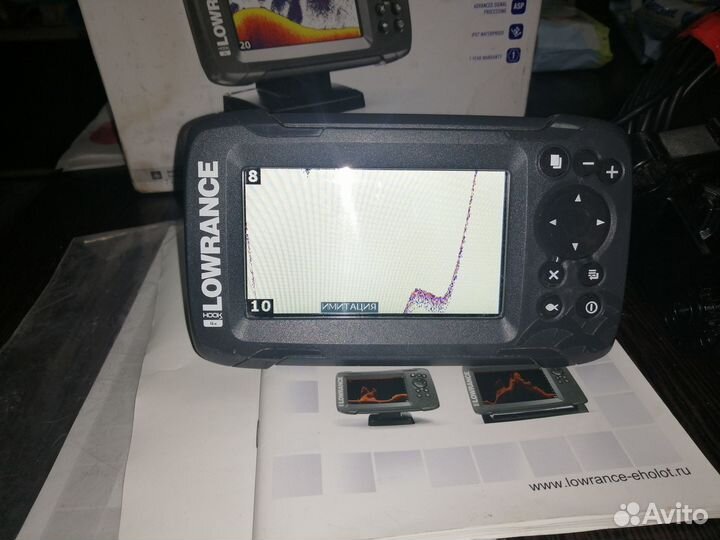 Эхолот lowrance hook2 4x bullet