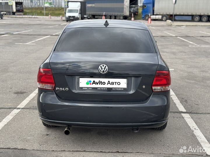 Volkswagen Polo 1.6 AT, 2010, 143 000 км