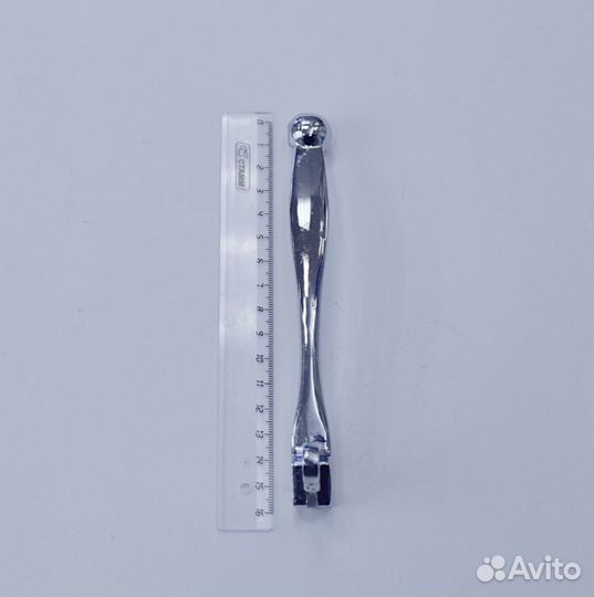 Ручка тормоза сцепления голая хром иж (пара)