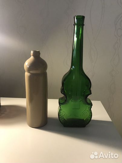 Декоративная интеръерная бутылка