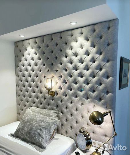 Изголовья кровати, стеновые панели на заказ