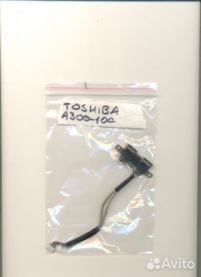 USB разъёмы Тоshibа Satеllite А300, А300D