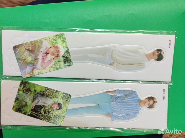 Exo мерч стенды и карточки