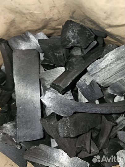 Уголь древесный в мешках
