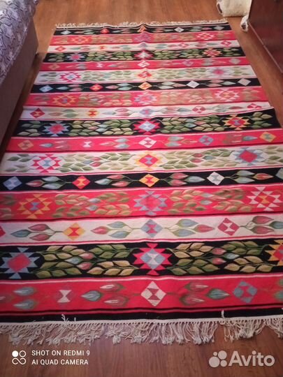 Ковер шерсть, Туркмения. Новые диванные подушки