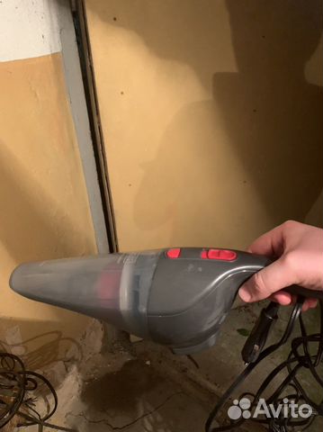 Автомобильный пылесос black decker