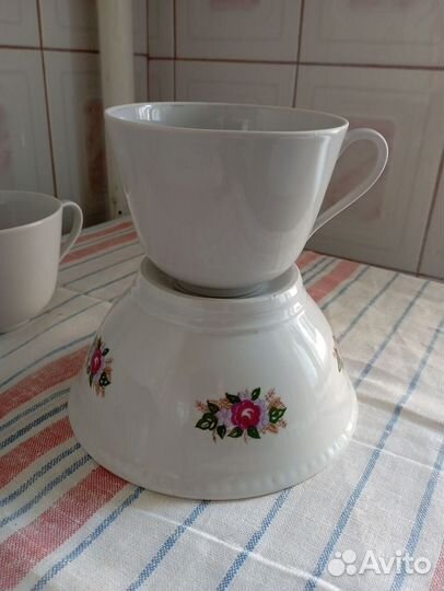 Чайные чашки Дмитровский, вербилки СССР