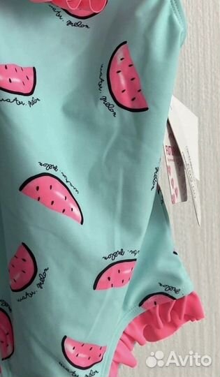 Детский слитный купальник