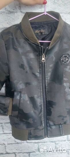 Кожаная куртка для мальчика