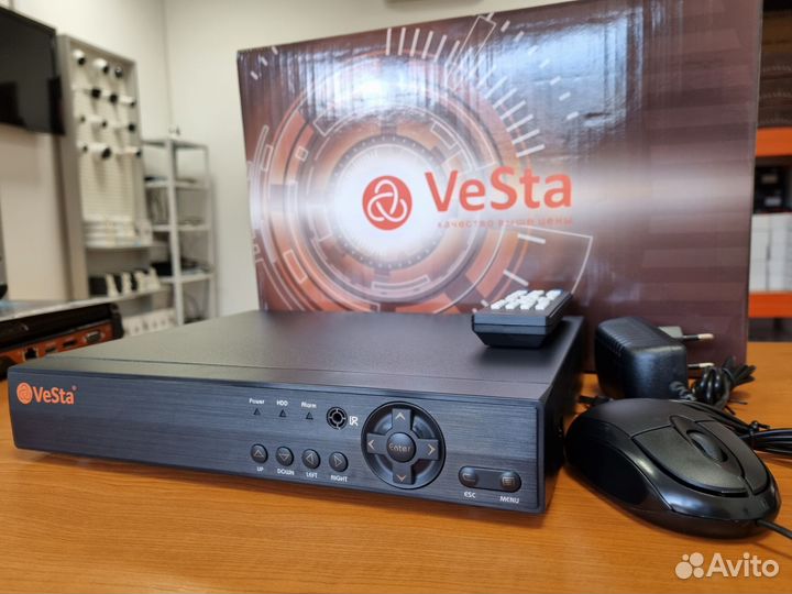 Комплект видеонаблюдения VeSta уличный ahd