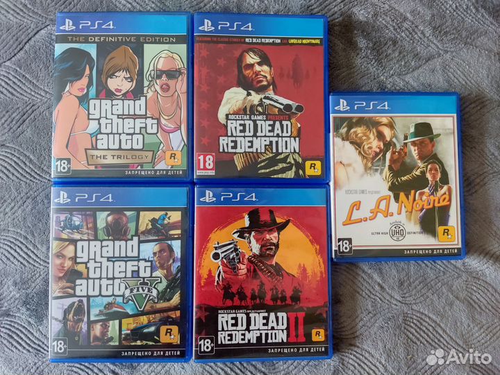 Игры для приставок ps4 Rockstar