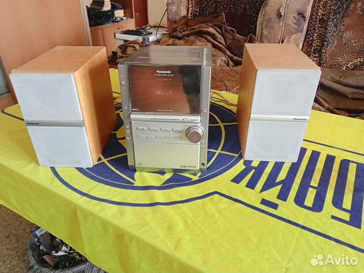 Музыкальный центр panasonic sa-pm18