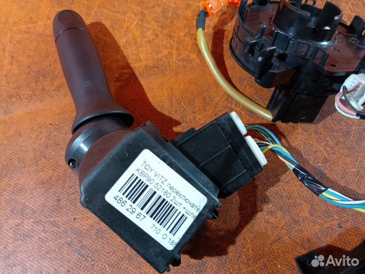 Блок подрулевых переключателей Toyota Vitz KSP90