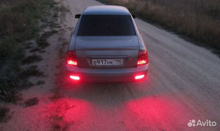Светодиодные задние катафоты бампера Приора 2