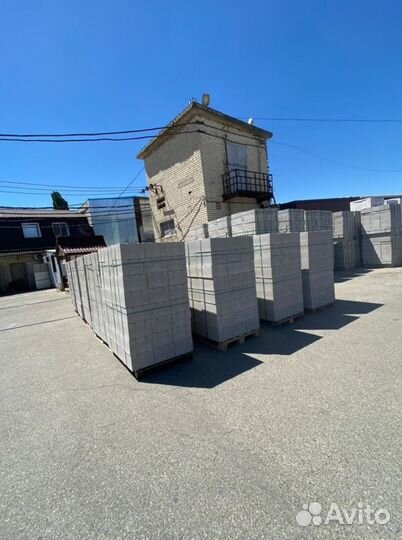 Пеплоблок М35 390х190х190