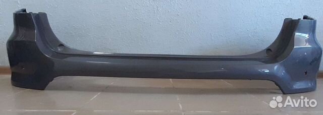 Задний бампер на kia rio X