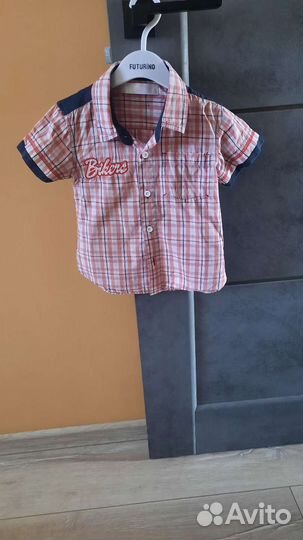 Рубашки на мальчика 92-98
