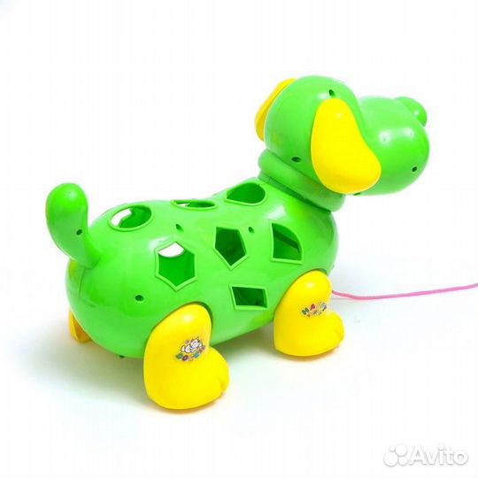 Каталка-сортер на верёвке 