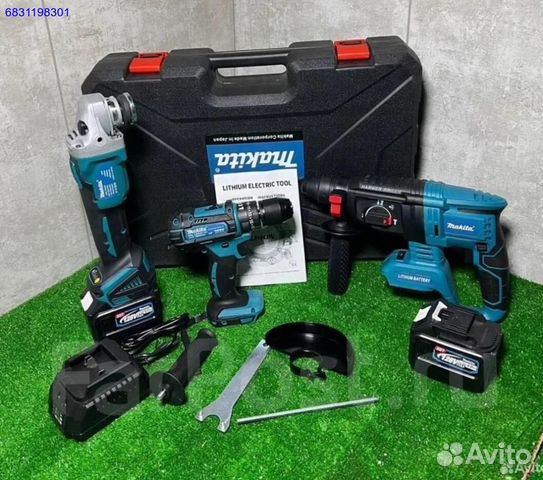 Набор инструментов Makita 3в1+ Шурик Bosh 48в купить в Горячем Ключе ...
