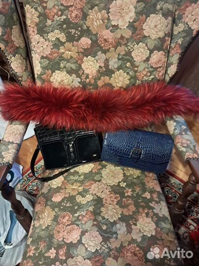 Воротник из енота