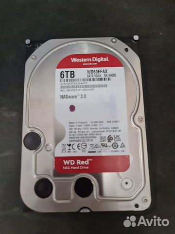 Жесткий диск WD Red 6.0 TB