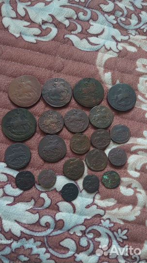 Монеты Екатерины и Елизаветы