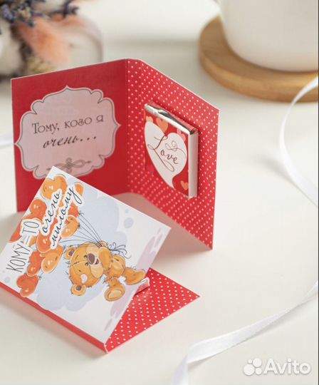 Шоколад-открытка