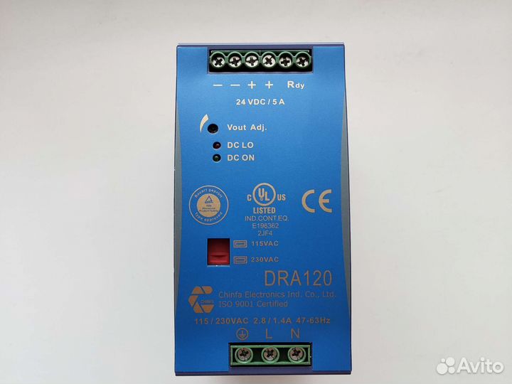 Блок питания 24В,5А,120Вт