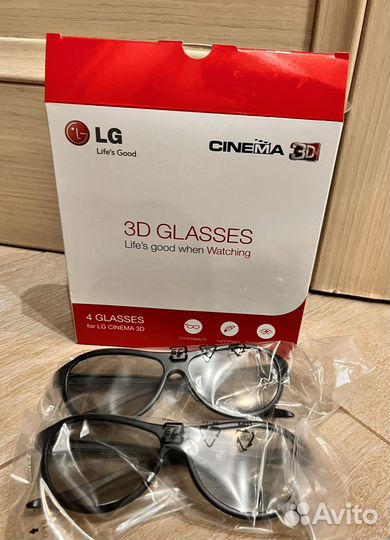 3D очки для телевизора lg