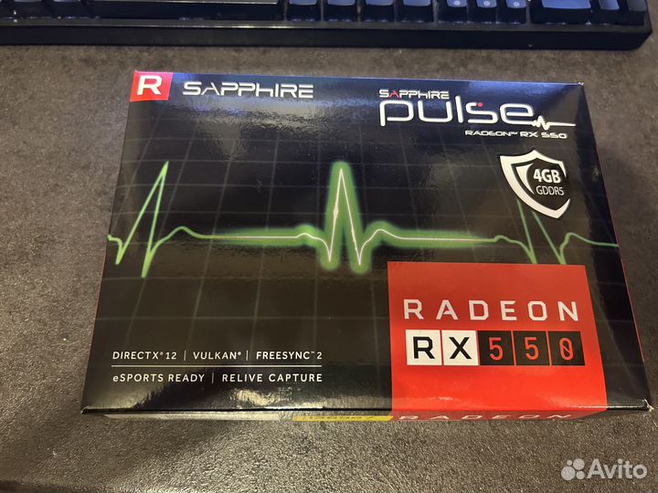 Видеокарта Sapphire Radeon RX550