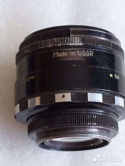 Объектив helios 44