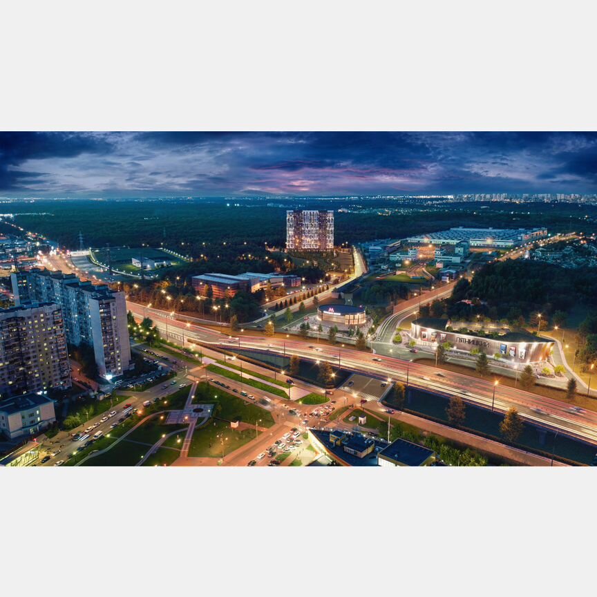 1-к. апартаменты, 36,5 м², 19/28 эт.