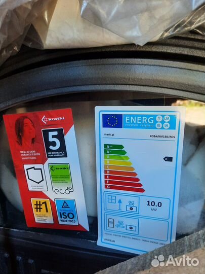 Чугунная печь камин Польский