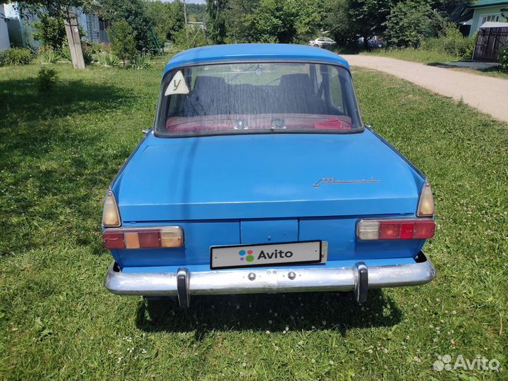 Москвич 408 1.4 МТ, 1972, 32 500 км