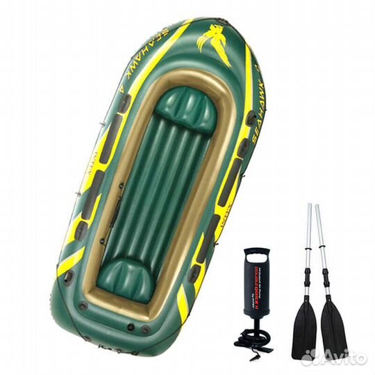 Лодка надувная Intex Seahawk 4